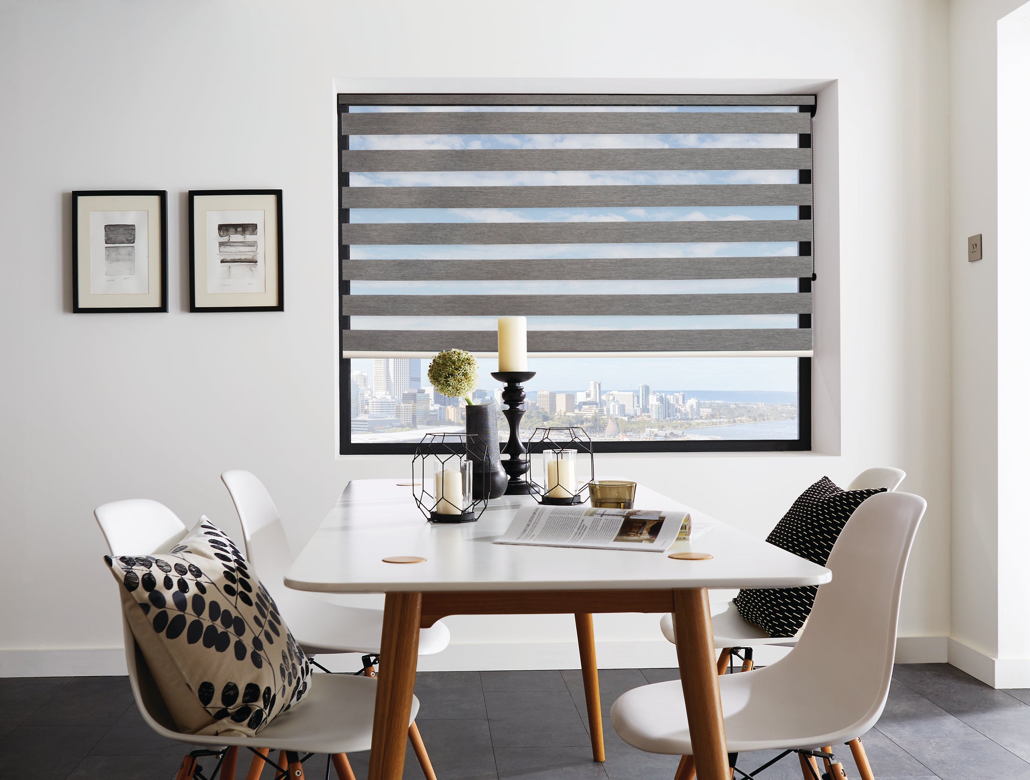 Load image into Gallery viewer, St Tropez room darkening | trending blinds
